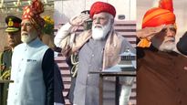 On 77th Republic Day, PM Modi’s Multicoloured ‘Pagdi’ Steals Spotlight; His Turban Styles Over The Years