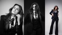 Alia Bhatt Serves Sharp, Subtle Drama in Gaurav Gupta’s Black Three-Piece Tuxedo