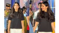 Anushka Sharma Nails Effortless Chic in Black and White at RCB vs MI Match