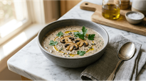 Protein Rich Mushroom Soup Recipe: A Creamy Delight