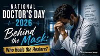 National Doctor's Day 2026: 'Behind The Mask'—Doctors Fight Their Own Mental Health Battle 