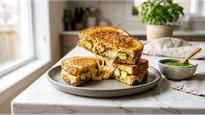 Creamy Restaurant Style Paneer Sandwich Recipe