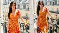 Priyanka Chopra Jonas Wears Fiery Orange Dior At Paris Couture Week