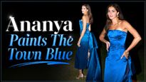 Ananya Panday's ₹1.48 Lakh Sapphire Blue Gown Is A Refreshing Take On Evening Glamour 
