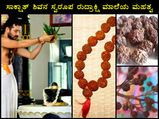 ಸಾಕ್ಷಾತ್ ಶಿವನ ಸ್ವರೂಪ ರುದ್ರಾಕ್ಷಿ ಮಾಲೆಯ ಮಹತ್ವ