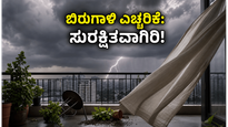 ದೆಹಲಿ-ಎನ್‌ಸಿಆರ್‌ನಲ್ಲಿ ಬಿರುಗಾಳಿ ಅಬ್ಬರ: ನಿಮ್ಮ ಬಾಲ್ಕನಿ ಮತ್ತು ಗಿಡಗಳನ್ನು ಸುರಕ್ಷಿತವಾಗಿಡಲು ಈ ಮುನ್ನೆಚ್ಚರಿಕೆ ಮರೆಯದಿರಿ!
