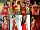 ചുവപ്പില്‍ ജ്വലിയ്ക്കും താരസുന്ദരിമാര്‍