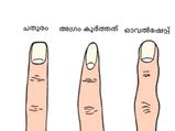 വിരല്‍ത്തുമ്പ് നോക്കി സ്വഭാവം മനസ്സിലാക്കാം