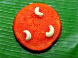 Delicious Orange Barfi Akshaya Tritiya