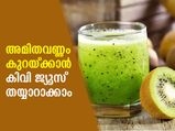 കൊഴുപ്പ് നീക്കി തടി കുറയ്ക്കാന്‍ കിവി ജ്യൂസ്