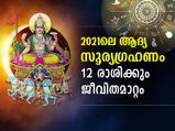 2021ലെ ആദ്യ സൂര്യഗ്രഹണം 12 രാശിക്കും കരുതിവച്ച ഫലങ്ങള്‍ ഇതാണ്