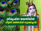 ശ്രീകൃഷ്ണജയന്തി നാളില്‍ വീട്ടില്‍ മയില്‍പ്പീലി കൊണ്ടുവന്നാല്‍ ജീവിതം മാറും ഇങ്ങനെ