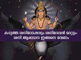 വേദജ്യോതിഷ പ്രകാരം ശനിജയന്തിയില്‍ ശനിദേവനെ ഇങ്ങനെ ആരാധിക്കണം
