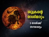 Shukra Gochar August 2022 : ശുക്രന്‍ ചിങ്ങം രാശിയില്‍; ഈ 3 രാശിക്ക് ശുഭകരമായ നേട്ടങ്ങള്‍