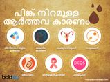 ആര്‍ത്തവം രണ്ട് ദിവസമോ: നിറം പിങ്ക്, ഇവര്‍ ഒന്ന് ശ്രദ്ധിക്കണം