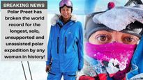 Preet Chandi Sets Record By Woman For Taking The Longest Polar Solo Expedition