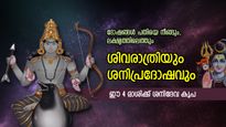ശനിദോഷം കുറയും, ജീവിതം മെച്ചപ്പെടും; മഹാശിവരാത്രിയില്‍ ഈ 4 രാശിക്ക് ശനിദേവന്റെ അനുഗ്രഹം