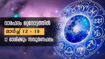 Weekly Horoscope: മാര്‍ച്ച് 12 മുതല്‍ 18 വരെ 12 രാശിക്കും സമ്പൂര്‍ണഫലം ഇപ്രകാരം