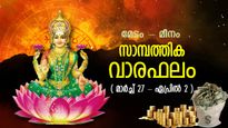 Weekly Finance Horoscope: ജോലി, സാമ്പത്തികം; മാര്‍ച്ച് 27-ഏപ്രില്‍ 2 വരെ 12 രാശിക്കും സാമ്പത്തിക വാരഫലം