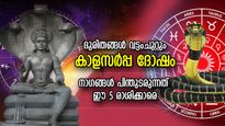 രാഹുകേതുക്കളുടെ വിളയാട്ടം, കാളസര്‍പ്പദോഷം ദുരിതം വിതയ്ക്കും ഈ 5 രാശിക്ക്; വെല്ലുവിളികള്‍ ചില്ലറയല്ല