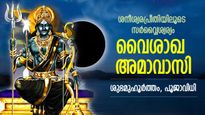 ഏഴുജന്മ പാപങ്ങള്‍ നീക്കുന്ന വൈശാഖ അമാവാസി; ഈശ്വരപ്രീതിക്കായി നാളെ ഇത് ചെയ്യൂ