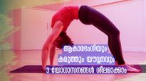 ശരീരം ആഗ്രഹിച്ച പോലെ വഴങ്ങും നല്ല കരുത്തും: 3 യോഗ പോസുകള്‍ ദിനവും