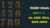 സമ്പൂര്‍ണ വാരഫലം: ജൂലൈ 16 - 22 , പോയ വാരത്തേക്കാള്‍ മികച്ച ഫലം: ധനവും കരിയറും മാറും