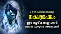 മുന്നോട്ടുള്ള വഴി കഠിനം, സര്‍വ്വത്ര ദോഷം; ഈ ആഴ്ച കഷ്ടപ്പാടില്‍ മുങ്ങുന്ന നാളുകാര്‍