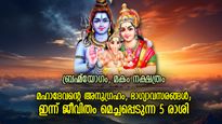 ധനസമ്പാദനം വിജയിക്കും, മഹാദേവന്റെ അനുഗ്രഹത്താല്‍ ഇന്ന് ഭാഗ്യവേളകള്‍ വന്നണയുന്ന 5 രാശി