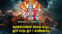 ധനനേട്ടത്താല്‍ ഭാവി മാറിമറിയും, ഇന്ന് ഐശ്വര്യപൂര്‍ണ ജീവിതം സ്വന്തമാക്കുന്ന 5 രാശി