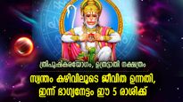 മാറ്റമാണ് ഇന്ന് ജീവിതത്തില്‍, നേട്ടങ്ങള്‍ നിരവധി; ചൊവ്വാഴ്ച ഭാഗ്യഫലം നേടുന്ന 5 രാശി