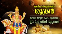 ഭാഗ്യച്ചെപ്പ് തുറക്കുന്നു, ശുക്രന്‍ അനിഴം നക്ഷത്രത്തില്‍; 2024ല്‍ ഭാഗ്യനേട്ടങ്ങള്‍ ഈ 3 രാശിക്ക് സ്വന്തം