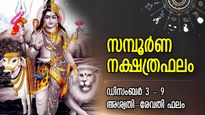 Weekly Horoscope: കോളടിച്ച വാരം ഈ നാളുകാര്‍ക്ക്, 7 ദിവസം ഭാഗ്യമൊഴുകും; 27 നക്ഷത്രത്തിനും ആഴ്ചഫലം