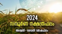 2024 നിങ്ങള്‍ക്ക് എങ്ങനെ? ജോലി, സാമ്പത്തികം.. അശ്വതി-രേവതി സമ്പൂര്‍ണ നക്ഷത്രഫലം