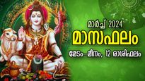 Monthly Horoscope: സമ്പന്നകാലം തേടിവരും, ഭാഗ്യനേട്ടങ്ങള്‍ മുന്നില്‍; 12 രാശിക്കും മാര്‍ച്ച്‌ മാസഫലം
