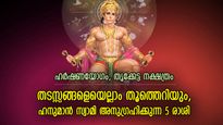വിജയത്തേരില്‍ കുതിച്ചുപായും, ആഞ്ജനേയന്റെ കടാക്ഷത്താല്‍ ഇന്ന് ഭാഗ്യം ഈ 5 രാശിക്ക്‌