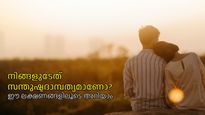 സന്തുഷ്ടദാമ്പത്യം ഇങ്ങനെയാണോ? വിജയകരമായ ദാമ്പത്യത്തിന്റെ ലക്ഷണങ്ങള്‍