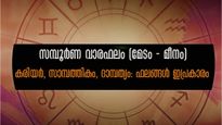 Weekly Horoscope: മിഥുനത്തിലെ ആദ്യ ആഴ്ച, ജൂണ്‍ 16 - 22 വരെ 12 രാശിക്കാര്‍ക്ക് സമ്പൂര്‍ണഫലം