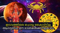 ആഗസ്റ്റ് 26 വരെ ചൊവ്വ ഇടവത്തില്‍; സമ്പത്തും സൗഭാഗ്യവും ഫലം, ആഗ്രഹങ്ങള്‍ സാധിക്കും