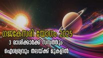 2025-ല്‍ ഗജകേസരിയോഗം കൊടികുത്തി വാഴും: ആയുസ്സ് പോലും തിരുത്താം, വെച്ചടി വെച്ചടി ഉയരങ്ങള്‍ 3 രാശിക്ക്