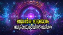 ബുധാദിത്യ രാജയോഗം, നിരവധി ശുഭയോഗങ്ങള്‍; ഇന്നത്തെ ദിവസം ഭാഗ്യക്കൊടുമുടി കയറുന്ന രാശികള്‍