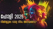 Holi 2025: ധനലാഭം, ഐശ്വര്യം, പ്രമോഷന്‍: 2025-ല്‍ സര്‍വ്വസൗഭാഗ്യം നല്‍കും ഭാഗ്യനിറങ്ങള്‍, നിങ്ങളുടേത് ഏത്?