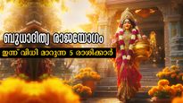 ബുധാദിത്യ രാജയോഗം: 24 മണിക്കൂറില്‍ കൈയ്യിലെത്തും ആഗ്രഹിക്കുന്ന ധനം, 5 രാശി ഭാഗ്യക്കൊടുമുടിയില്‍
