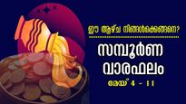 Weekly Horoscope: ഇന്നത്തെ അസ്തമയം മുതല്‍ രാജയോഗ ആരംഭം: 12 രാശിക്കും സമ്പൂര്‍ണ ഗുണദോഷ ആഴ്ചഫലം