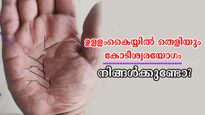 നിങ്ങളുടെ ഉള്ളം കൈയ്യില്‍ സമ്പത്തിന്റെ രേഖ തെളിയുന്നോ? കോടീശ്വരയോഗ ലക്ഷണങ്ങള്‍ ഇതാ