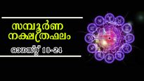 Weekly Horoscope: ഓഗസ്റ്റ് 18 മുതല്‍ 24 വരെ 27 നാളിനും അണുവിട ചലിക്കാതെ ഭാഗ്യ നിര്‍ഭാഗ്യങ്ങള്‍