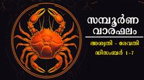 സമ്പൂര്‍ണം, സമഗ്രം, കൃത്യം അണുവിട ചലിക്കാതെ ഭാഗ്യനിര്‍ഭാഗ്യങ്ങള്‍ വരുന്ന 7 ദിവസം: സമ്പൂര്‍ണ നക്ഷത്രഫലം
