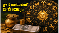 2026 ജൂൺ 17-23: ഈ 5 രാശിക്കാർക്ക് വൻ സാമ്പത്തിക നേട്ടം, കരിയറിൽ വൻ കുതിപ്പ്; ശുഭസമയങ്ങൾ ഇതാ!