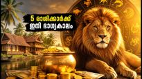 ചിങ്ങ സംക്രാന്തി 2026: സൂര്യൻ ചിങ്ങത്തിലേക്ക്, ഈ 5 രാശിക്കാർക്ക് ഇനി ധനമഴയും ഭാഗ്യവും