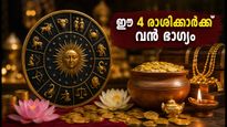 വാരാന്ത്യം ഇവർക്ക് പൊളിക്കും! സെപ്റ്റംബർ 19-20 തീയതികളിൽ ഈ 4 രാശിക്കാർക്ക് വൻ സാമ്പത്തിക നേട്ടം